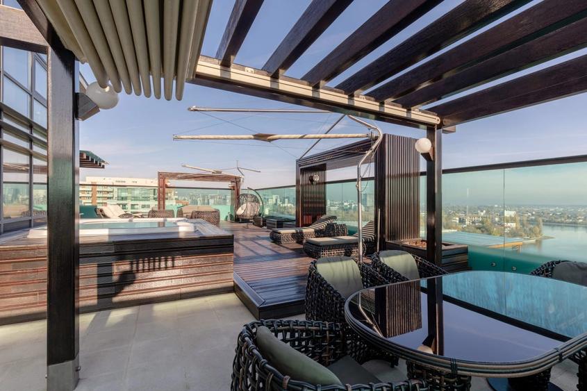 PENTHOUSE CU VEDERE PANORAMICA 258mp|| TERASE 215 MP || 3 LOCURI DE PARCARE