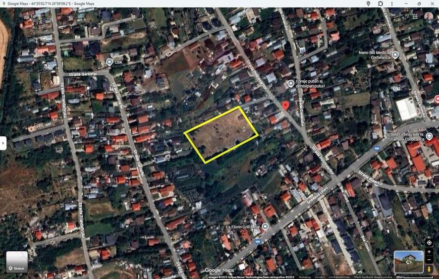 Teren Intravilan 6,122mp Corbeanca / Tamasi