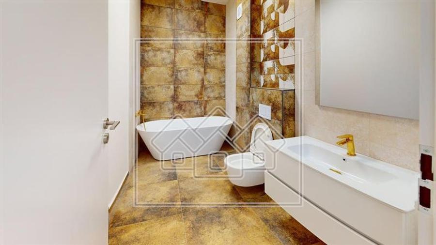 Penthouse cu 3 camere si 2 balcoane - mobilat si utilat complet