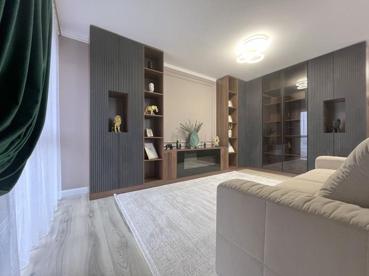 Penthouse modern, vedere panoramica Denya Forest