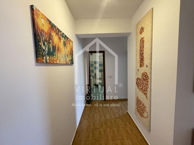 Apartament de inchiriat 3 camere, 2 bai, bucatarie inchisa- Turnisor
