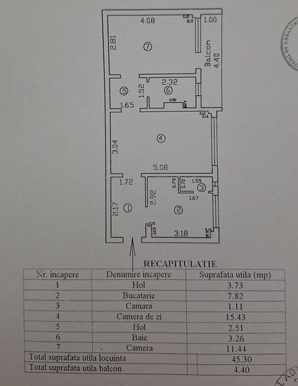 - Apartament 2 camere Calarasilor, mobilat utilat