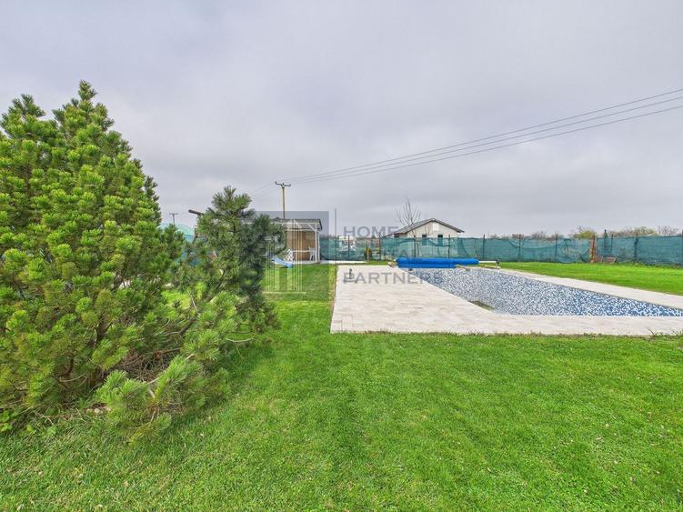Casa de vânzare în Periș – 4 camere, teren 770 mp, piscină, garaj, apr