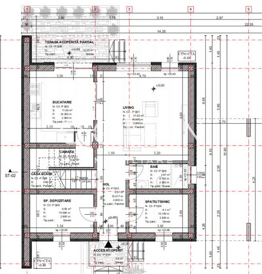 Duplex stil modern, 4 cam Selimbar- COMISION 0% - 5