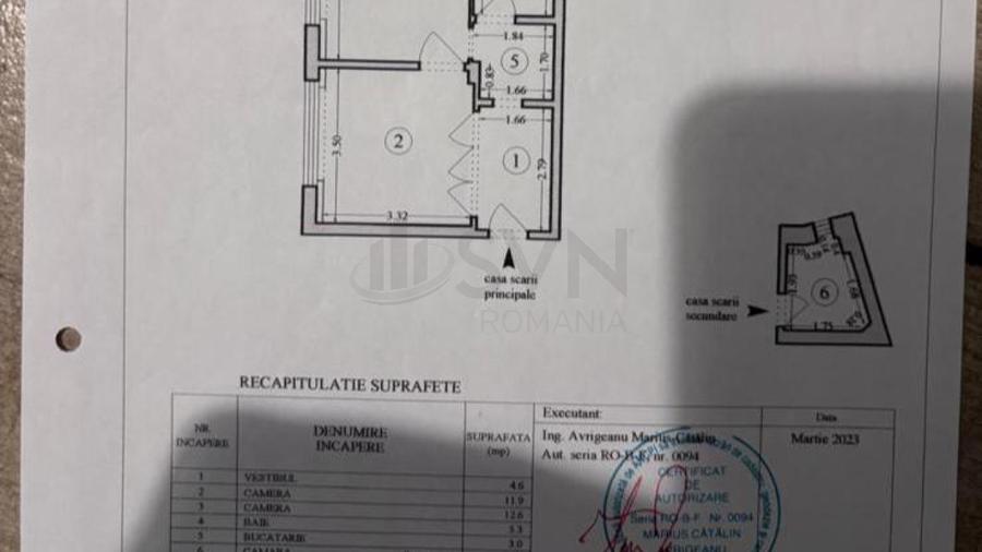 REA1024992 Apartament 2 camere I 41 mp I Centrala Eletrica I Cismigiu I