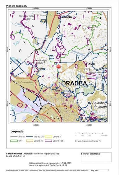 TEREN INTRAVILAN DE VÂNZARE – PALEU | BIHOR - 3