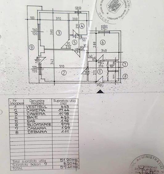 Vanzare 2 camere in zona - Teiul Doamnei - Colentina- Obor