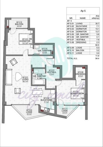 Apartamente noi | Proiect boutiq