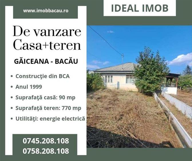 Casa de Vanzare Gaiceana