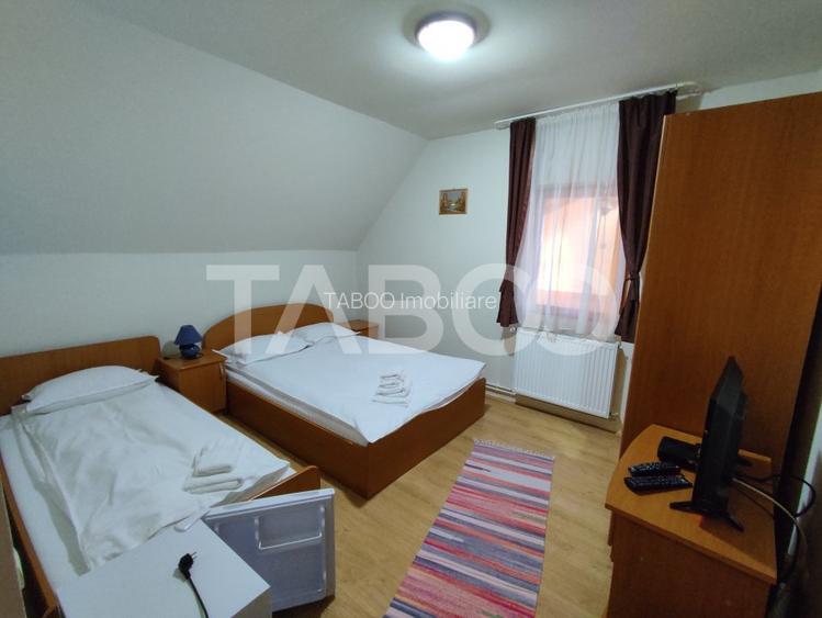 EXCLUSIVITATE Pensiune 9 camere 615 mpu 3600 mp teren in Fantanele - 17