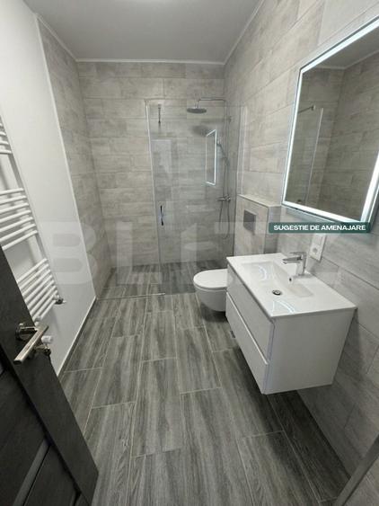 Apartament 2 camere 44 mp cu balcon, bloc nou, Luduș