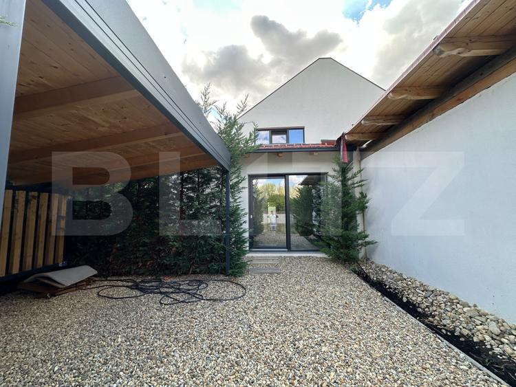 Casă tip duplex de vânzare în Păulești – 125 mp utili, 470 mp teren