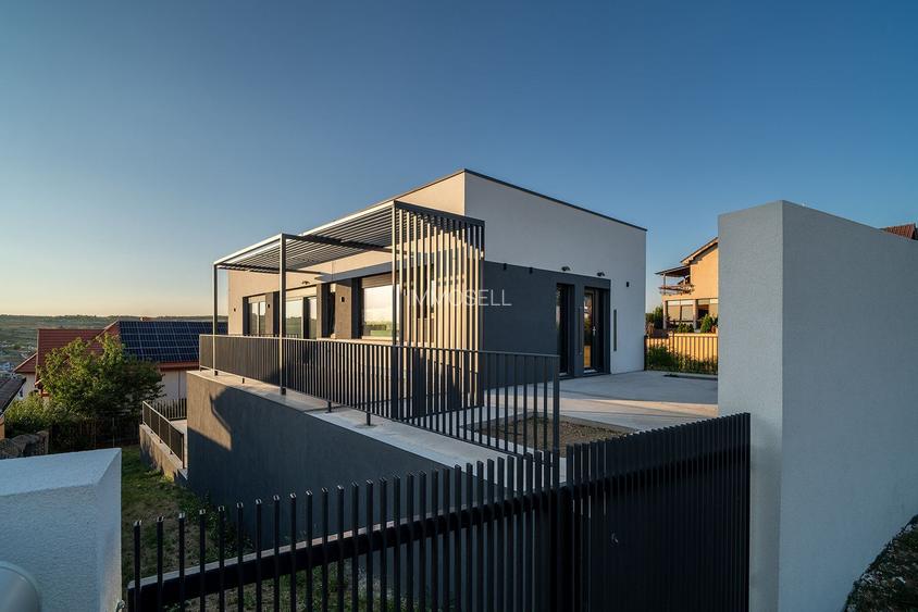 Vilă nouă design mediteranean, proiect deosebit și panoramă- 285.000 E - 3
