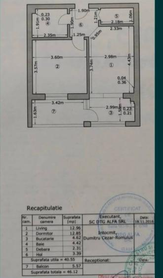 Vânzare Apartament 2 Camere Dimitrie Leonida