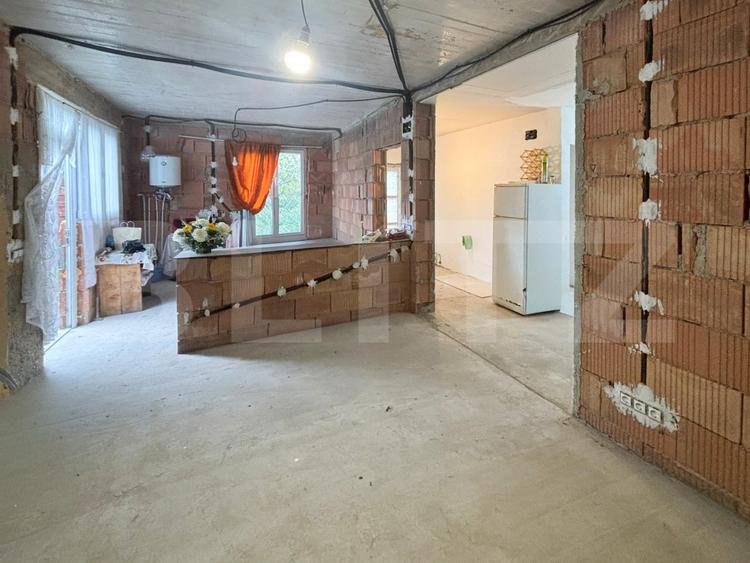 Casa partial finisata Jucu de Sus 589mp teren