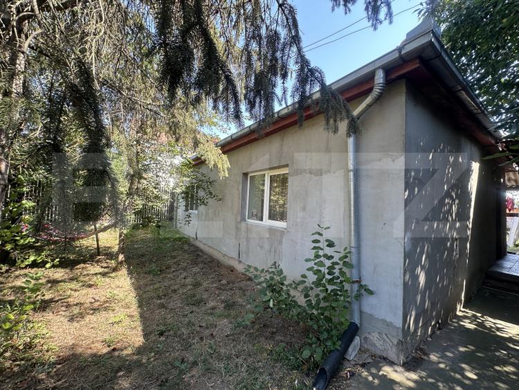 Casa plan parter 74 mp utili , 1500 mp teren,zona Lucian Blaga