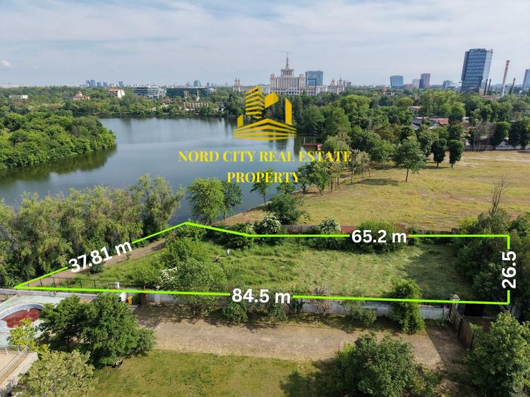 Teren Baneasa - deschidere la lac - ideal vila - premium- 2000 mp