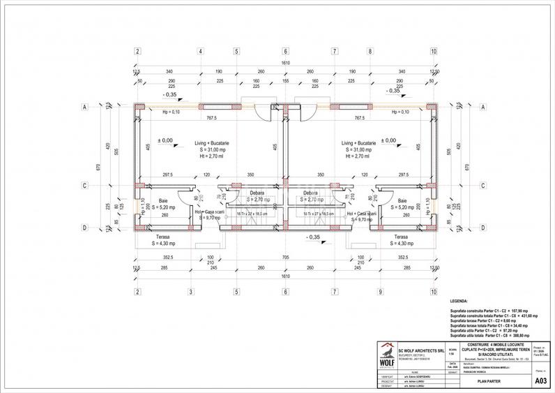 Ansamblu Nou de Vile Duplex | Complex Privat Premium | Finisaje Premium