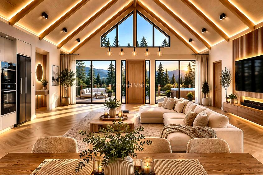  Bran Mountain Retreat, doar 3 case superbe la multe  - 2