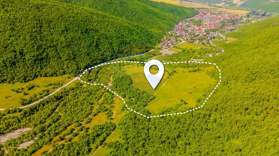 Teren 128.000 mp-Săcele-zona Garcini/ Intravilan/ COMISION 0%