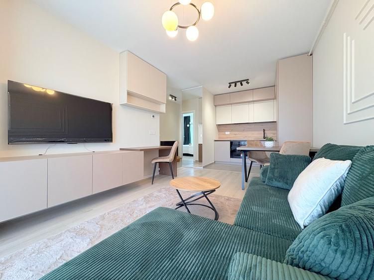2 camere, amenajat modern, prima inchiriere - Denya Forest