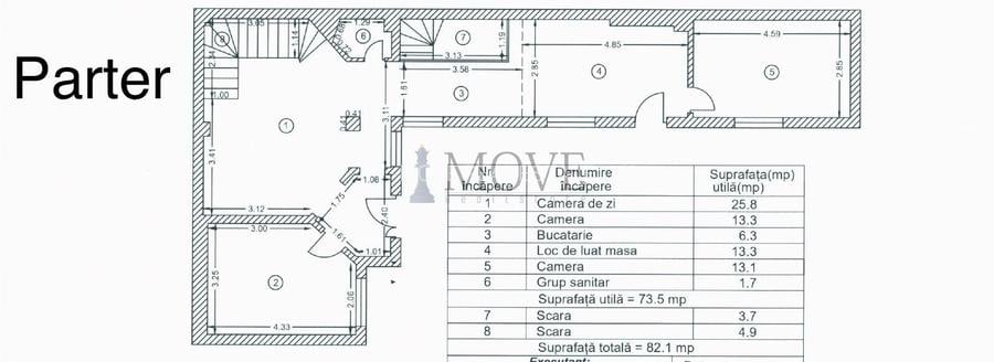 Casă consolidată la preț de apartament - 1