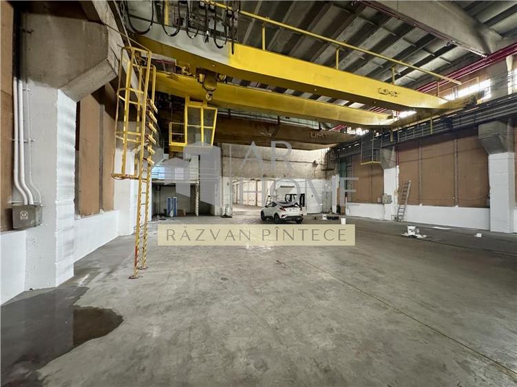 Hala industriala 2500 + birouri platforma betonata zona Nord, Ploiesti