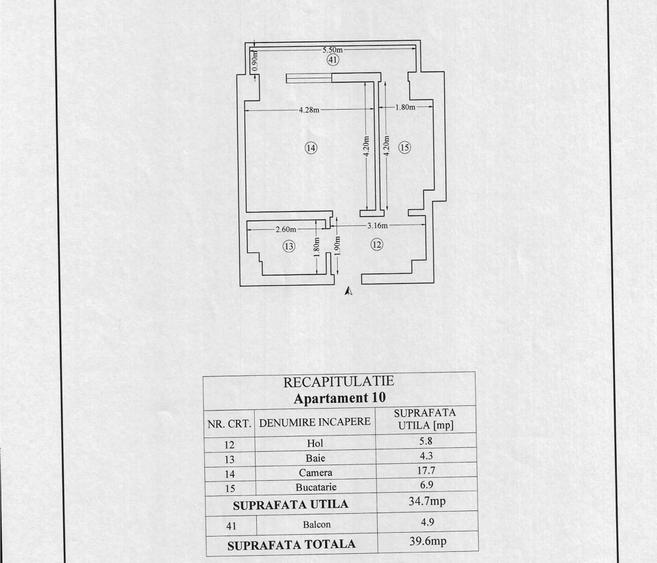 TATARASI-bloc nou, intabulat, mobilat si utilat, et.2/8, decomandat, INCHIRIAT!
