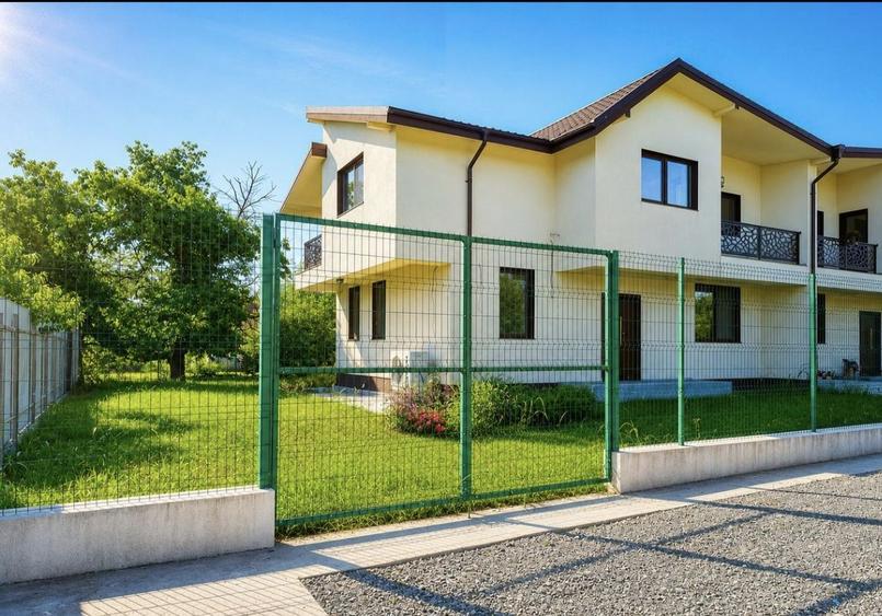 Casa noua la gata in Viile Noi, 4 camere, 3 bai, beci, 2 balcoane.