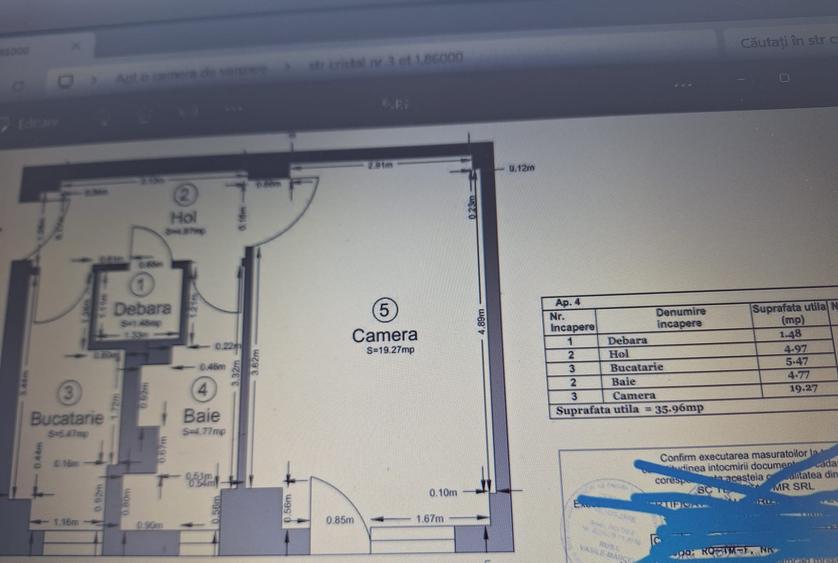 Soarelui-Padurice,apartament cu 1 camera,etajul 1 din 8,suprafata 36 mp,85.000 e