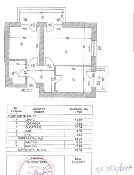 Apartament decomandat 2 camere, 2 balcoane, loc de parcare | ONIX Residence Groz