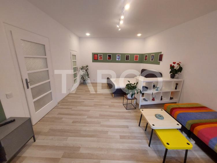 Garsoniera de vanzare 43 mpu pivnita in zona Orasul de Jos din Sibiu