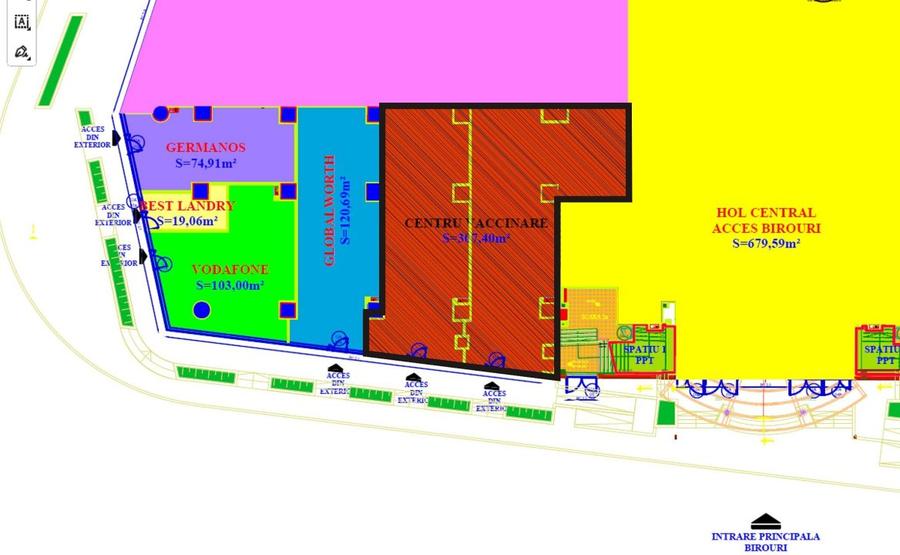 Spatiu comercial de inchiriat in City Offices