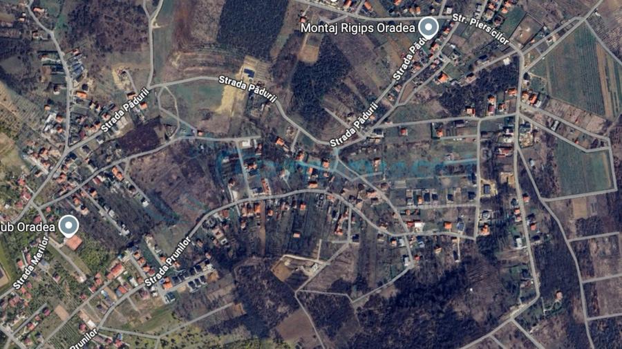 Teren intravilan de vânzare 900 mp cu proiect de casă, zona Dealuri Oradea