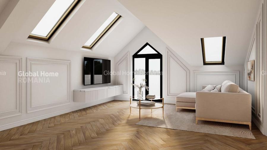Vilă Premium | S+P+2+M | 287 mp | 6 Camere | Lift | Arcul de Triumf | 2026 - 53
