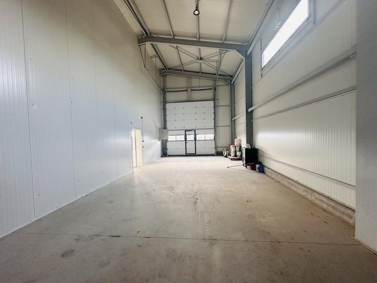 Hala industriala nouă, 386 mp, teren 900 mp, Domnești-Centura