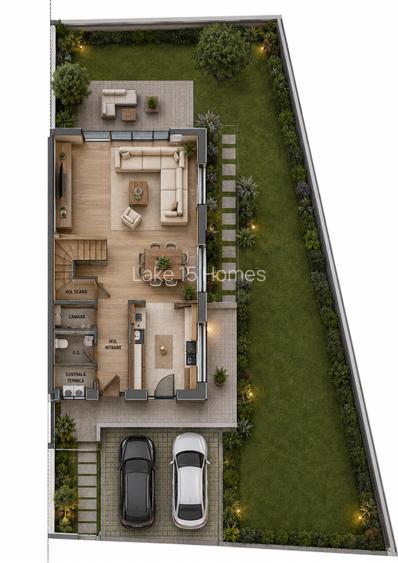 Casa individuala premium P+2E | 185 mp utili | Curte proprie  - 7