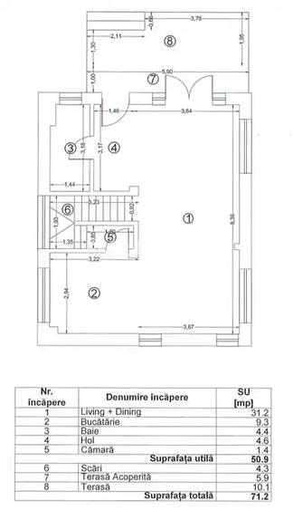 Casa 4 Camere Individuala Otopeni | Semicentral | Noua, Moderna - 14
