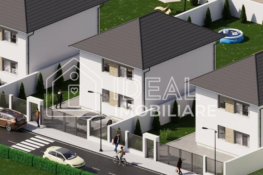 Casă nouă 4 camere Șura Mică – 120 mp utili, teren 380 mp