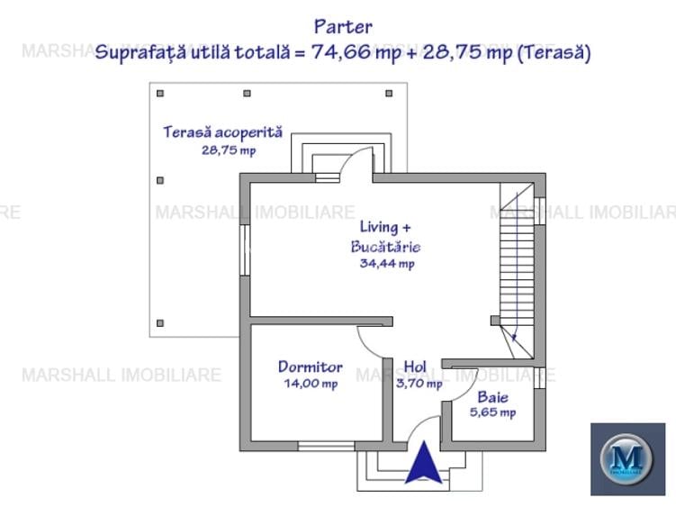 Casa cu 4 camere de vanzare in Paulesti, 149.32 mp #16743 - 5