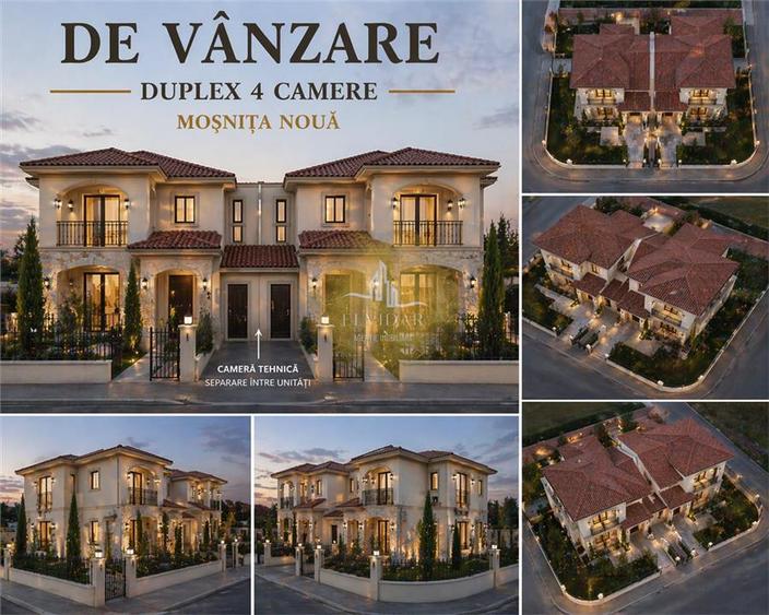 Comision 0% - Mosnita noua - 4 camere - Duplex mediteranean