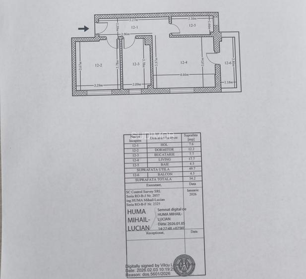 Apartament 2 camere decomandat Grand Arena Dealul Cucului. - 2