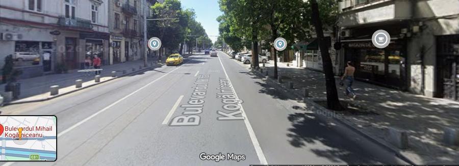 Spatiu comercial Kogalniceanu stradal 50 mp fara risc seismic