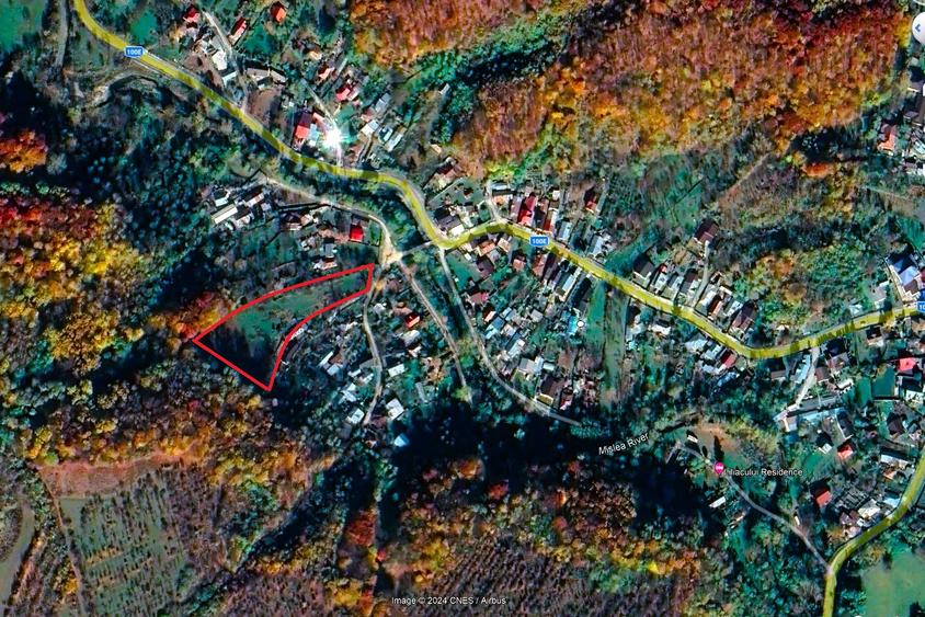 VANZARE teren intravilan 6011mp Mislea Scorteni Prahova Telega Prahova utilitati