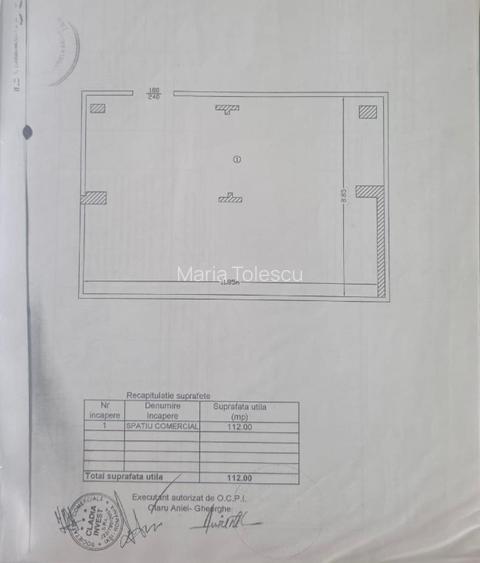 Spațiu comercial de închiriat – zona Podu de Fier, Iași - 112mp cu 24 Euro/mp - 4