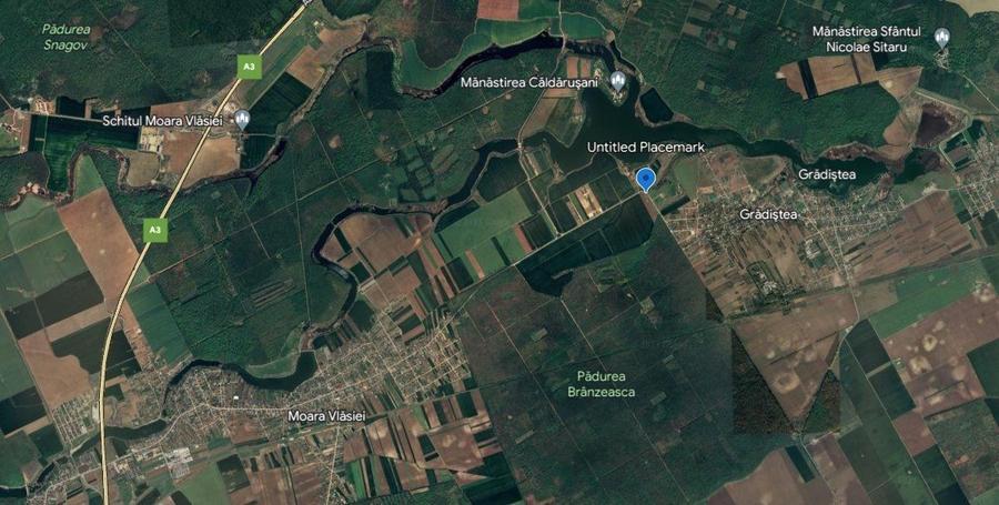TEREN INTRAVILAN 794 MP MOARA VLASIEI / GRADISTEA