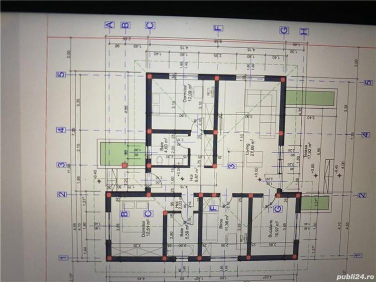 Casa individuala, Parta(inainte de pod, zona Munteni), la 12km de Timisoara