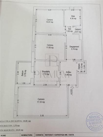 CIRCUMVALATIUNII -3CAM -RENOVAT -CENTRALA/AC -LIFT -BOXA -DECOMANDAT