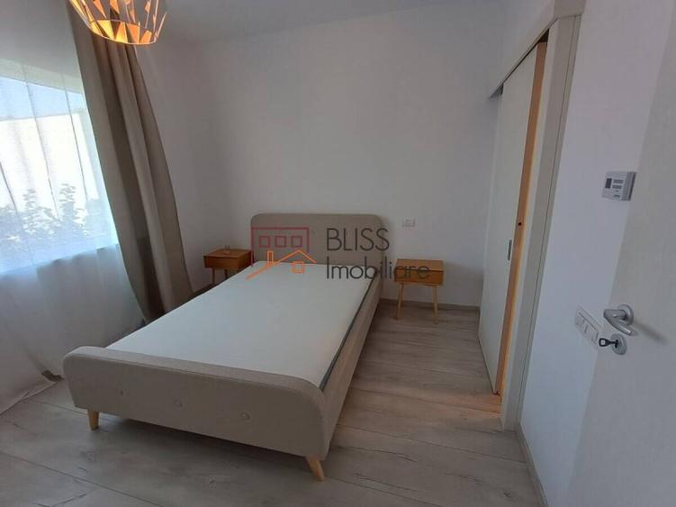 Casă mobilată cu 3 camere și curte privată