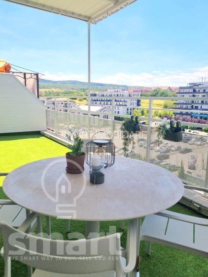 Penthouse de 230 mp pe 2 nivele in Buna Ziua - Priveliste top - 11